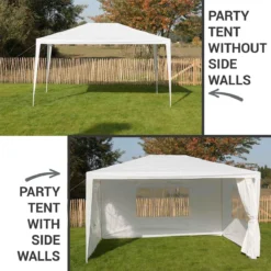 MaxxGarden Partytent - Paviljoen - 3x4m - Incl. Zijwanden - Waterdicht - Wit -Tuin Vrienden Verkoopwinkel 1200x1200 491
