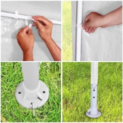 MaxxGarden Partytent - Paviljoen - 3x6m - Incl. Zijwanden - Waterdicht - Wit -Tuin Vrienden Verkoopwinkel 1200x1200 509