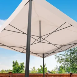 LifeGoods Partytent - 3x3 M - Zijwanden - Easy Up - Opvouwbaar - Waterdicht - Draagtas Met Wieltjes - Beige 19 LifeGoods Partytent - 3x3 M - Zijwanden - Easy Up - Opvouwbaar - Waterdicht - Draagtas Met Wieltjes - Beige -Tuin Vrienden Verkoopwinkel 1200x1200 557