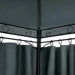 Casaria Paviljoen Topas 3x4m - UV-bescherming 50+ - Antraciet -Tuin Vrienden Verkoopwinkel 1200x1200 610