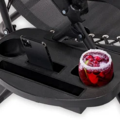 LifeGoods Opvouwbare Tuinstoelen - Verstelbaar Zonnescherm - 2 Stuks - 30°-90° Verstelbaar - Metaal - Zwart -Tuin Vrienden Verkoopwinkel 1200x1200 67