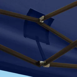 LifeGoods Partytent - 3x3 M - Zijwanden - Easy Up - Opvouwbaar - Waterdicht - Draagtas Met Wieltjes - Donkerblauw -Tuin Vrienden Verkoopwinkel 1200x1200 679