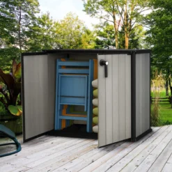 Keter Patio Store Opbergkast - 139,5x77x120cm - Grijs -Tuin Vrienden Verkoopwinkel 1200x1200 719