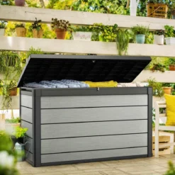 Keter Denali Opbergbox - 757L - 152x73x90cm - Grafiet -Tuin Vrienden Verkoopwinkel 1200x1200 741