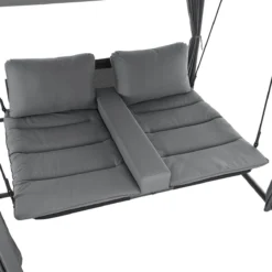 Schommelbank / Ligbank Kassandra - Donkergrijs -Tuin Vrienden Verkoopwinkel 1200x1200 880