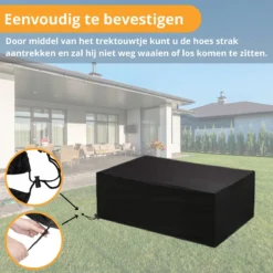 Beschermhoes Tuinmeubelen - Tuintafel - Loungeset - Tuinset - 213x132x74 Cm -Tuin Vrienden Verkoopwinkel 1200x1200 902