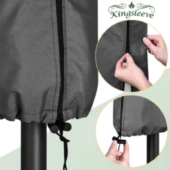 Kingsleeve Parasolhoes Tot Ø 330cm - Weerbestendig Robuust - Grijs 24 Kingsleeve Parasolhoes Tot Ø 330cm - Weerbestendig Robuust - Grijs -Tuin Vrienden Verkoopwinkel 1200x1200 948