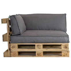 2L Home & Garden Palletkussen Metro Lounge Grijs - 120 X 80cm -Tuin Vrienden Verkoopwinkel 1200x1200 970