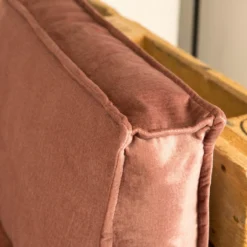2L Home & Garden Rugkussen Velvet Oud Roze - 120 X 40cm -Tuin Vrienden Verkoopwinkel 1200x1200 995