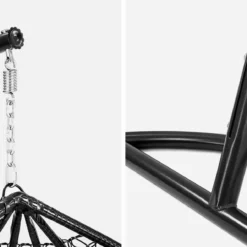 Hangstoel - Ei Stoel - Met Frame - Zwart Beige - Tot 125 Kg 12 Hangstoel - Ei Stoel - Met Frame - Zwart Beige - Tot 125 Kg -Tuin Vrienden Verkoopwinkel 1200x595 1