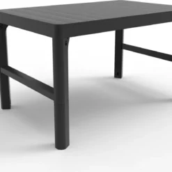 Allibert Lyon Tuintafel - 116x71,5x66/40 Cm - Grafiet -Tuin Vrienden Verkoopwinkel 1200x595 2