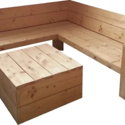 Xsteigerhout.nl - Hoekbank Set Van Steigerhout - Bouwpakket