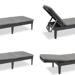 Allibert Jaipur Ligbed - 58x187,5x29 Cm - Grafiet -Tuin Vrienden Verkoopwinkel 1200x663