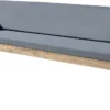 Wood4you - Tuinbank - Ameland - 'Doe Het Zelf' Bouwpakket Steigerhout 152Lx72Hx57D Cm - Incl Kussen