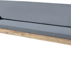 Wood4you - Tuinbank - Ameland - 'Doe Het Zelf' Bouwpakket Steigerhout 152Lx72Hx57D Cm - Incl Kussen