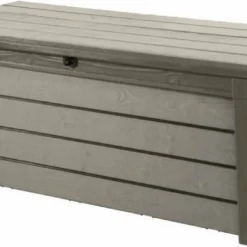 Keter Brushwood Opbergbox - Kussenbox - 455L - 145x69,7x60,3cm - Taupe