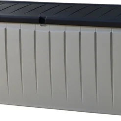 Keter Novel Opbergbox - 340L - 124x55x62.5cm - Grijs