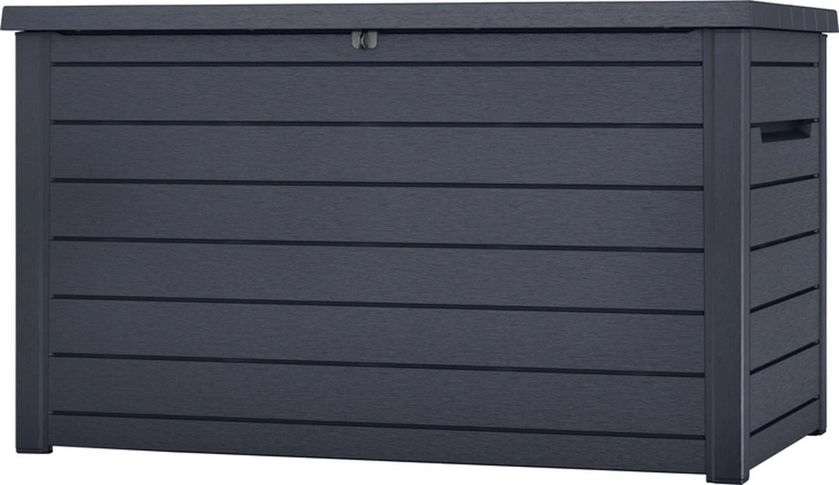 Keter Ontario Opbergbox - 870L - 147x83x86cm - Grafiet 1 Keter Ontario Opbergbox - 870L - 147x83x86cm - Grafiet
