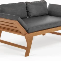 Loungebank Tuin FSC Antraciet – Makkelijk Verstelbaar Lounge Bank Balkon – Tuinbank Lounge Hardhout FSC – Perfecthomeshop -Tuin Vrienden Verkoopwinkel 1200x702 1