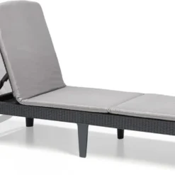 Allibert Jaipur Ligbed - 58x187,5x29 Cm - Grafiet -Tuin Vrienden Verkoopwinkel 1200x707