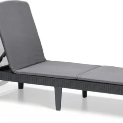 Allibert Jaipur Ligbed - 58x187,5x29 Cm - Grafiet -Tuin Vrienden Verkoopwinkel 1200x709