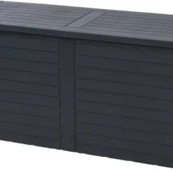 KOOPMAN Kussenbox - Tuinkist - Opslagbox - 240 Liter - Met Verzonken Handgrepen - 115x45x53CM - Zwart 5 KOOPMAN Kussenbox - Tuinkist - Opslagbox - 240 Liter - Met Verzonken Handgrepen - 115x45x53CM - Zwart -Tuin Vrienden Verkoopwinkel 1200x721