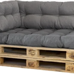 2L Home & Garden Rugkussen Metro Grijs - 60 X 40cm -Tuin Vrienden Verkoopwinkel 1200x747 1