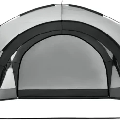 Pro-Tec Paviljoen Grästorp Met LED-verlichting 345x345x247 Cm Donkergrijs -Tuin Vrienden Verkoopwinkel 1200x758
