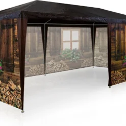 Casaria Apres-Ski Hut Party Tent - 18m² - 3x6m Met 6 Zijpanelen -Tuin Vrienden Verkoopwinkel 1200x778 2