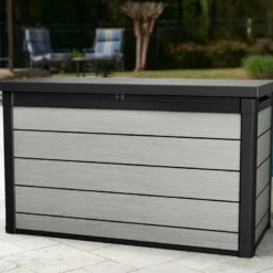 Keter Denali Opbergbox - 757L - 152x73x90cm - Grafiet -Tuin Vrienden Verkoopwinkel 1200x793 2