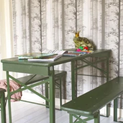 MaximaVida Inklapbare Biertafel Berlijn 120 X 50 Cm Olijfgroen - FSC Hout -Tuin Vrienden Verkoopwinkel 1200x799 17