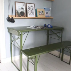 MaximaVida Inklapbare Biertafel Berlijn 120 X 50 Cm Olijfgroen - FSC Hout -Tuin Vrienden Verkoopwinkel 1200x799 18