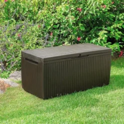 Opbergbox Tuin - Kussenbox Waterdicht - Bruin - Zitbox Kussenbox Voor Buiten - Voor Tuinmeubelen - Tuinkussens - Opberg Tuin - Kussenboxen - XL - Groot - 305 Liter -Tuin Vrienden Verkoopwinkel 1200x800 109