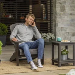 Keter Troy Adirondack Tuinstoel - 81x80x96,5cm - Grafiet 21 Keter Troy Adirondack Tuinstoel - 81x80x96,5cm - Grafiet -Tuin Vrienden Verkoopwinkel 1200x800 12