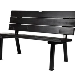 MaximaVida Set Industriële Bankpoten New York- Zwart Gecoat - Maak Zelf Je Bank -Tuin Vrienden Verkoopwinkel 1200x800 155