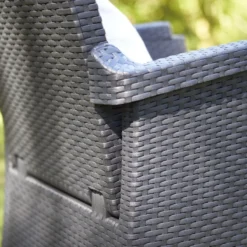 Allibert Vermont Verstelbare Tuinstoel - 64x68x107cm - Grafiet -Tuin Vrienden Verkoopwinkel 1200x800 53