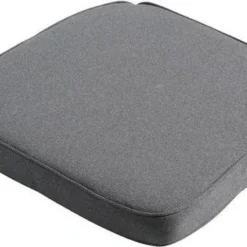 Madison - Manchester - Weerbestendig Universeel Zitkussen - Wicker Tuinstoel Kussens - Grijs - Vervangingskussen