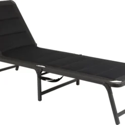 Redwood Abbott Ligbed - Stretcher/ligbedden - Inklapbaar - Zwart