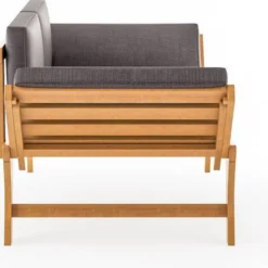 Loungebank Tuin FSC Antraciet – Makkelijk Verstelbaar Lounge Bank Balkon – Tuinbank Lounge Hardhout FSC – Perfecthomeshop -Tuin Vrienden Verkoopwinkel 1200x824 4