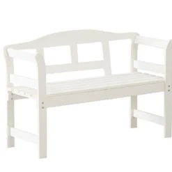 SenS-Line Friesen Tuinbank - Hout - Wit -Tuin Vrienden Verkoopwinkel 1200x848 1