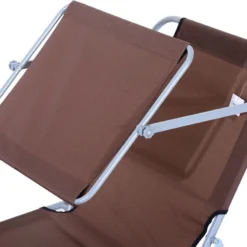 Outsunny Ligstoel Ligbank Voor Buiten Ligstoel Voor Op Het Strand Inklapbaar Met Zonnedak 3 Kleuren 84B-001 -Tuin Vrienden Verkoopwinkel 1200x849