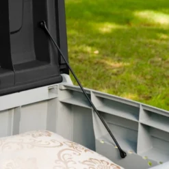 Keter Novel Opbergbox - 340L - 124x55x62.5cm - Grijs -Tuin Vrienden Verkoopwinkel 1200x855 2