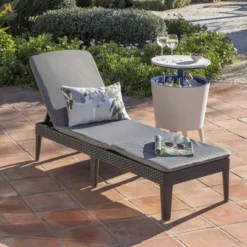 Allibert Jaipur Ligbed - 58x187,5x29 Cm - Grafiet -Tuin Vrienden Verkoopwinkel 1200x868