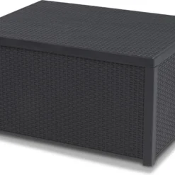 Allibert Arica Tuintafel - 79x59,5x42 Cm - Grafiet