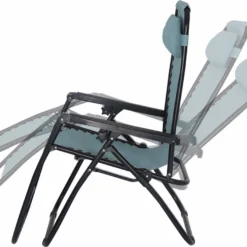 Alice's Garden Campingstoel PATRICK - Set Van 2 - Opvouwbaar - Verstelbaar - Smaragdgroen -Tuin Vrienden Verkoopwinkel 1200x880