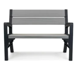 Keter Montero Tuinbank – 2-personen - 120x61x91cm - Grafiet