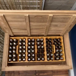 Kleine Teakhouten Tuinbank Met Opbergruimte - 100 X 60 X 90 Cm - Duurzaam Teakhout - Blijft Strak En Mooi - Sterke Constructie Om Lang Mee Te Gaan -Tuin Vrienden Verkoopwinkel 1200x899 19