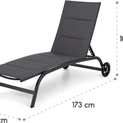 Blumfeldt Limala Tuinstoel - Ligstoel - Relaxstoel - Rugleuning In 6 Standen Verstelbaar - 2 Vielen - Draagkracht: Max. 150 Kg -Tuin Vrienden Verkoopwinkel 1200x918