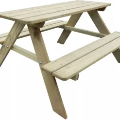 MaxxGarden Kinder Picknicktafel - 90x79x50cm - Hout