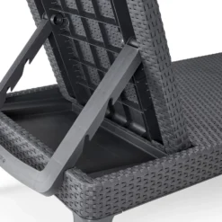 Allibert Jaipur Ligbed - 58x187,5x29 Cm - Grafiet -Tuin Vrienden Verkoopwinkel 1200x963